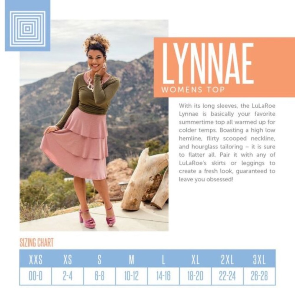LuLaRoe Lynnae size L - Picture 3 of 3